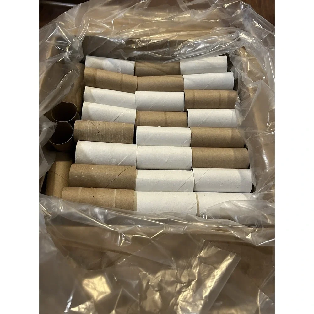 198 Empty Toilet Paper Rolls Arts Home School Crafts DIY Projects Cardboard